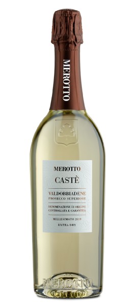 Casté Prosecco Superiore Extra Dry Valdobbiadene DOCG - Millesimato | Merotto